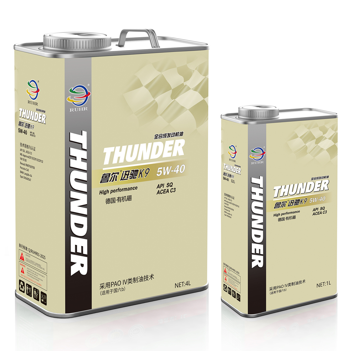 迅驰K9（全合成SQ 5W-40）
